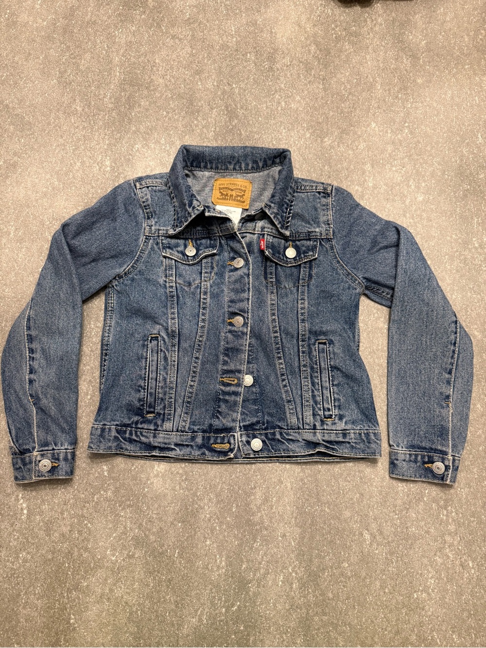 Like New Levi’s 100% Cotton Denim Jacket Youth M